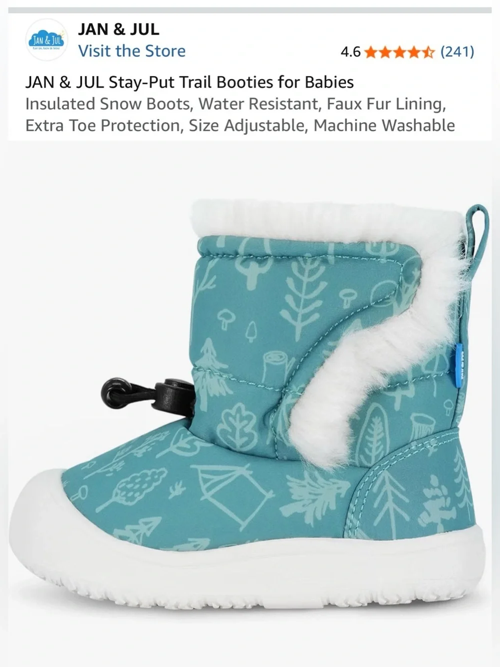 Jan & Jul Toddler 7 Insulated Winter Boots